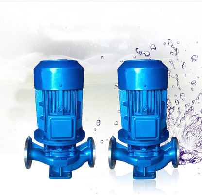 China Horizontal Single Stage Centrifugal Pump Cast Iron Stainless Steel Clean Water Boost ISG Vertical Pipeline supplier