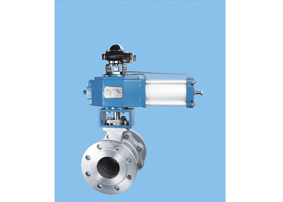 China Stainless Steel Instrumentation Control Valves O Type RB Series Diameter Design Small Flow Resistance. supplier