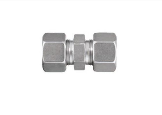 China Tractor Hydraulic Pipe Fittings , Straight Thread Hydraulic Fittings 316 304 Stainless Steel Tube GV Series L/S supplier