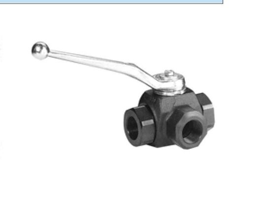 China FPM / EPDM Connect High Pressure 3 Way Ball Valve BK2 SK3 Square DN4 - 50mm supplier