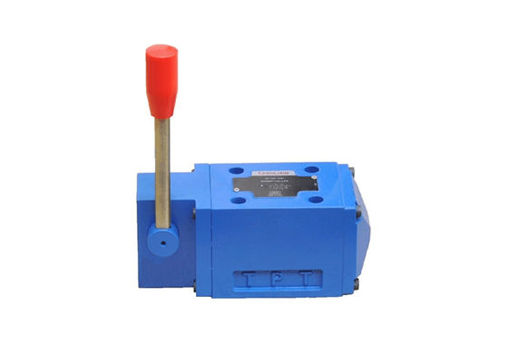 China Manual 4 Way Hydraulic Directional Control Valve 1 Spool In Hydraulic System Mechanical supplier