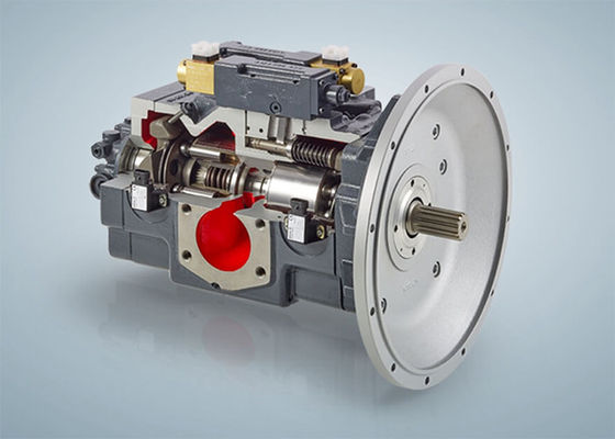 China Double  Swash Plate Axial Piston Pump Hydraulic Axial Piston V90N SERIES 130×2 165×2 supplier