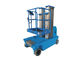 Electric Double Mast Forklift Aluminum Alloy By Automatic Electric Lift Platform 200kg Walking Load supplier